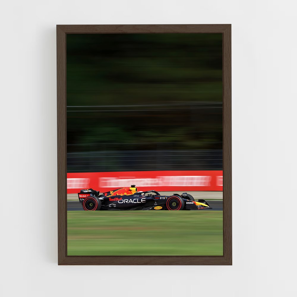 Poster Red bull précision – affiche Voitures de Formule 1 (vue 5)